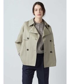 Aquascutum / アクアスキュータム その他アウター | コットンシルクショートトレンチ