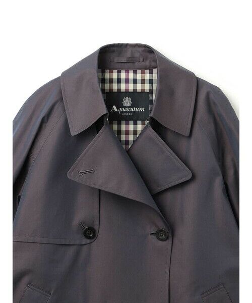 Aquascutum / アクアスキュータム その他アウター | コットンシルクショートトレンチ | 詳細10