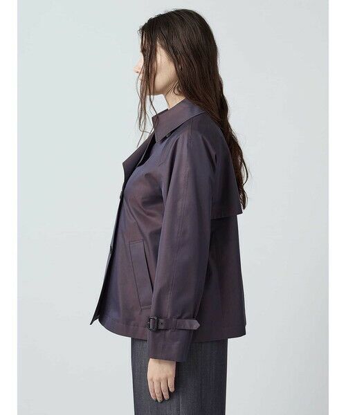 Aquascutum / アクアスキュータム その他アウター | コットンシルクショートトレンチ | 詳細3