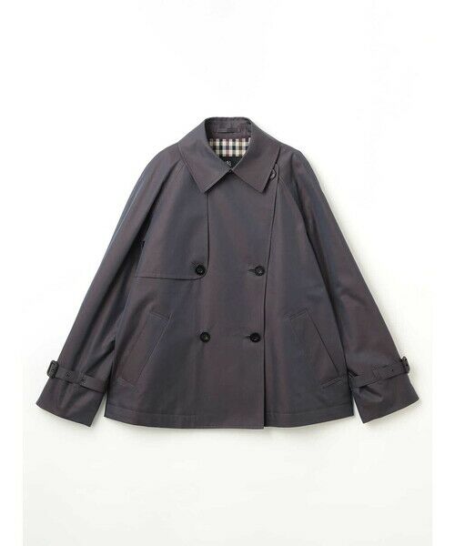 Aquascutum / アクアスキュータム その他アウター | コットンシルクショートトレンチ | 詳細7