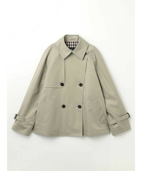 Aquascutum / アクアスキュータム その他アウター | コットンシルクショートトレンチ | 詳細17