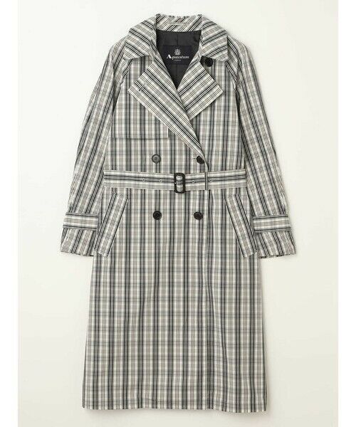 Aquascutum / アクアスキュータム その他アウター | チェックタフタ トレンチコート | 詳細12
