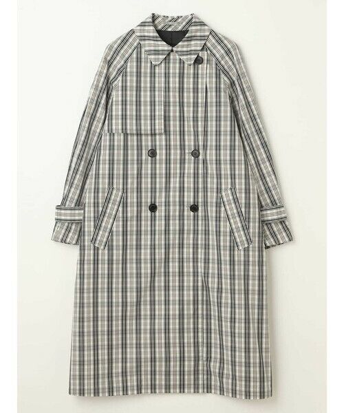 Aquascutum / アクアスキュータム その他アウター | チェックタフタ トレンチコート | 詳細13