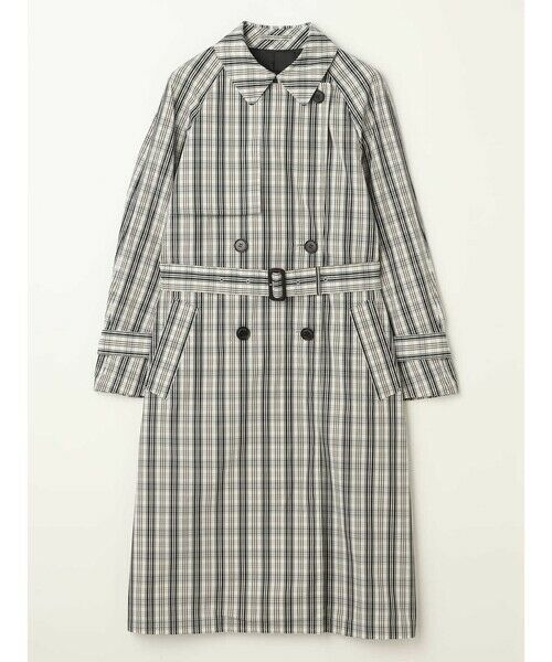 Aquascutum / アクアスキュータム その他アウター | チェックタフタ トレンチコート | 詳細7