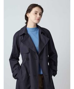 Aquascutum / アクアスキュータム その他アウター | ソレラタフタ ダブルトレンチコート