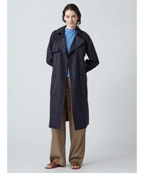 Aquascutum / アクアスキュータム その他アウター | ソレラタフタ ダブルトレンチコート | 詳細1