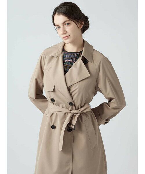 Aquascutum / アクアスキュータム その他アウター | ソレラタフタ ダブルトレンチコート | 詳細10