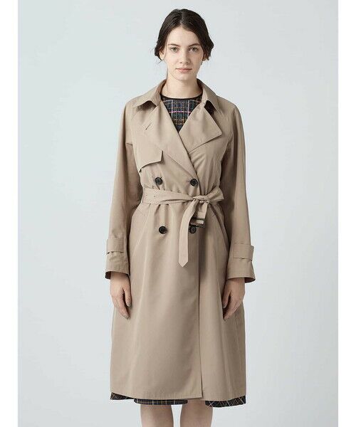 Aquascutum / アクアスキュータム その他アウター | ソレラタフタ ダブルトレンチコート | 詳細8