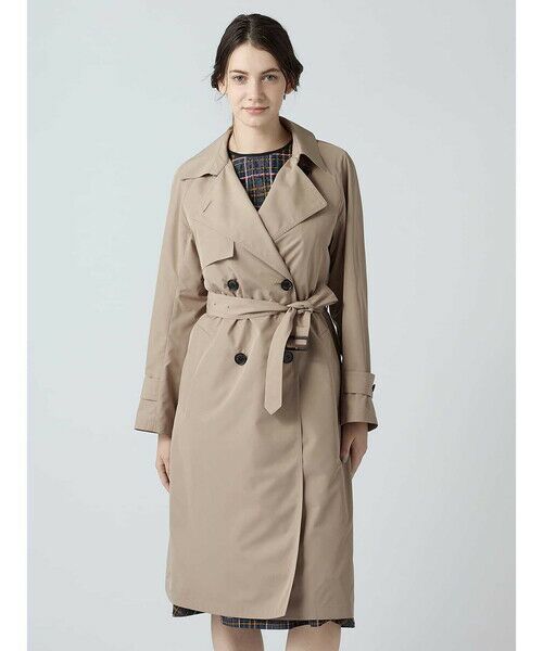 Aquascutum / アクアスキュータム その他アウター | ソレラタフタ ダブルトレンチコート | 詳細9