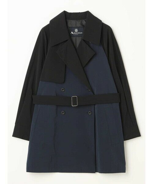 Aquascutum / アクアスキュータム その他アウター | ポリエステルタフタバイカラーコート | 詳細13