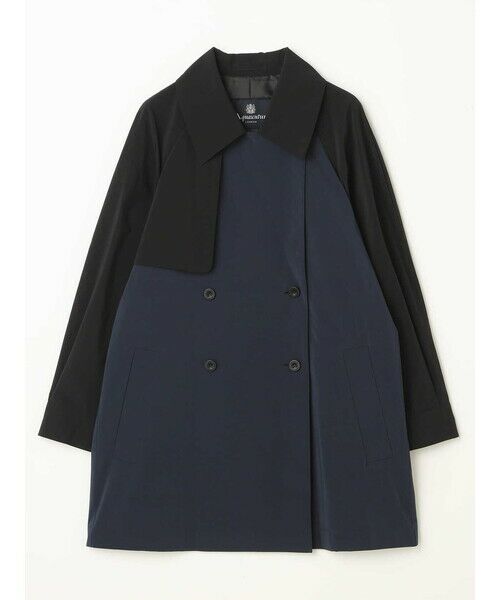 Aquascutum / アクアスキュータム その他アウター | ポリエステルタフタバイカラーコート | 詳細14