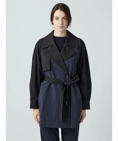 Aquascutum / アクアスキュータム その他アウター | ポリエステルタフタバイカラーコート | 詳細2