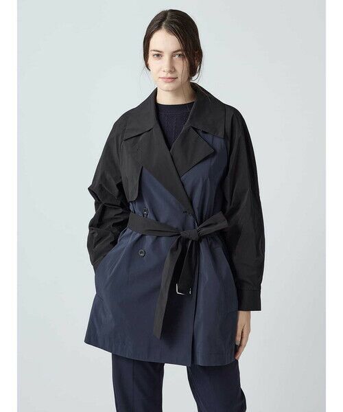 Aquascutum / アクアスキュータム その他アウター | ポリエステルタフタバイカラーコート | 詳細5