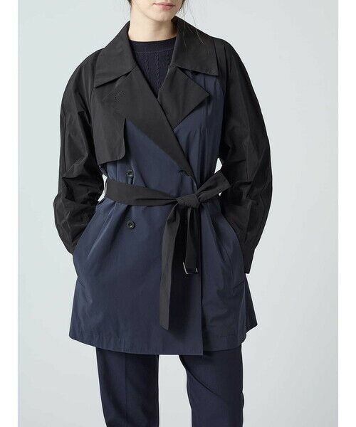 Aquascutum / アクアスキュータム その他アウター | ポリエステルタフタバイカラーコート | 詳細6