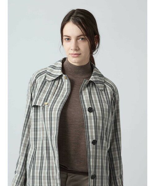 Aquascutum / アクアスキュータム その他アウター | チェックタフタ Aライントレンチコート | 詳細2