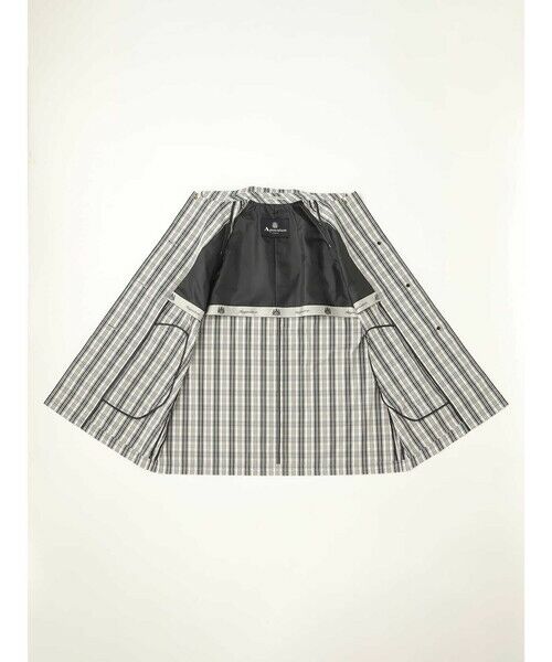 Aquascutum / アクアスキュータム その他アウター | チェックタフタ Aライントレンチコート | 詳細4