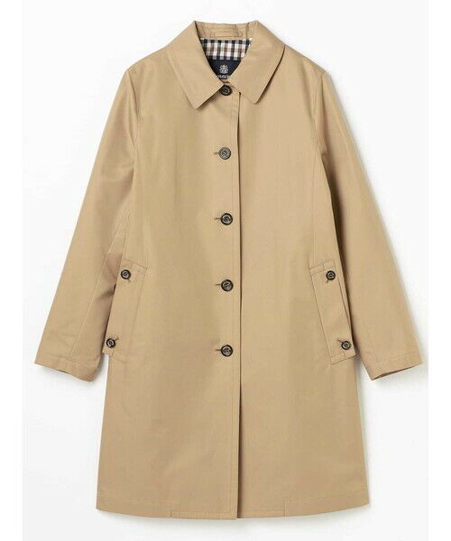 Aquascutum / アクアスキュータム その他アウター | NEW AQUA TECH Light ステンカラーコート（ﾍﾞｰｼﾞｭ）