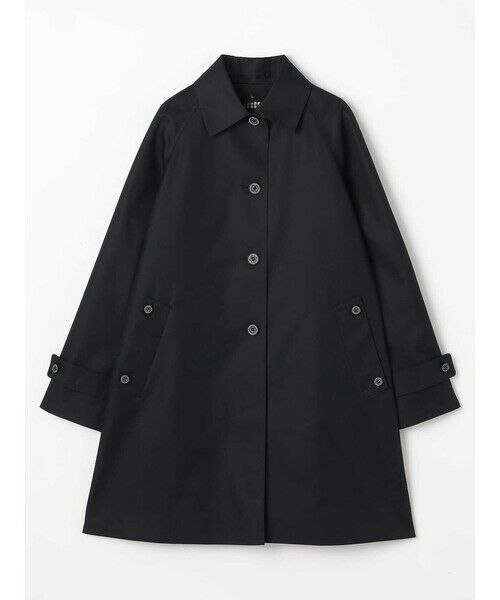 Aquascutum / アクアスキュータム その他アウター | Aラインステンカラーコート（ﾈｲﾋﾞｰ）