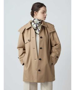 Aquascutum / アクアスキュータム その他アウター | NEW AQUA TECH フーデッドコート