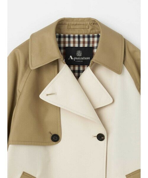 Aquascutum / アクアスキュータム その他アウター | NEW AQUA TECH バイカラーショートコート | 詳細10