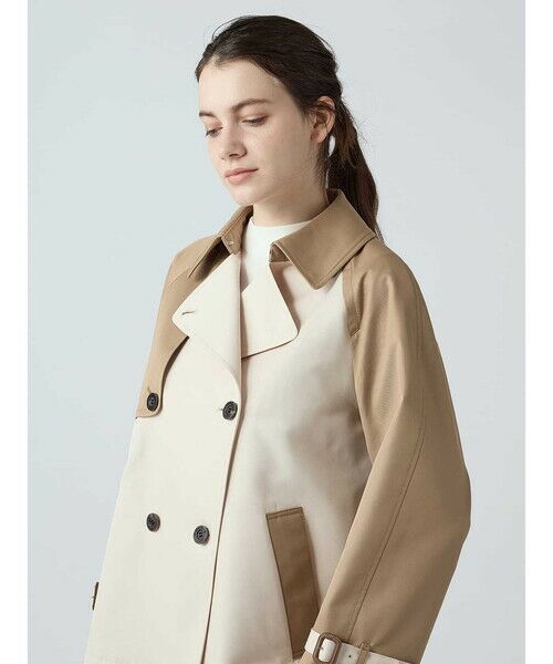 Aquascutum / アクアスキュータム その他アウター | NEW AQUA TECH バイカラーショートコート | 詳細6