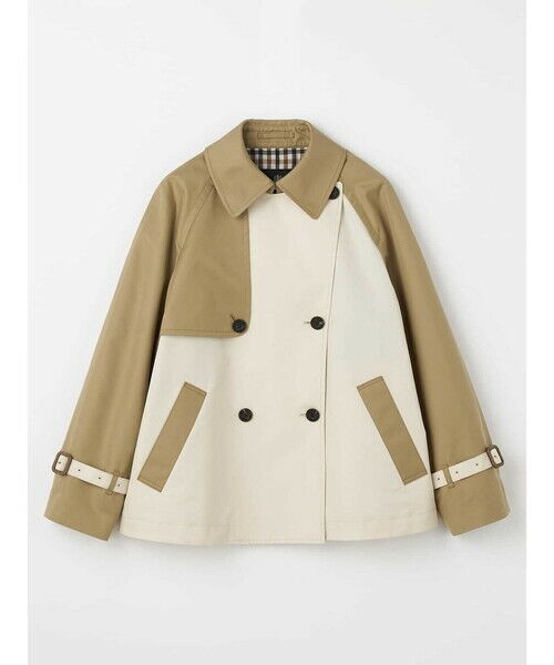 Aquascutum / アクアスキュータム その他アウター | NEW AQUA TECH バイカラーショートコート | 詳細7