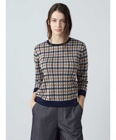 Aquascutum / アクアスキュータム ニット・セーター | クラブチェックニット