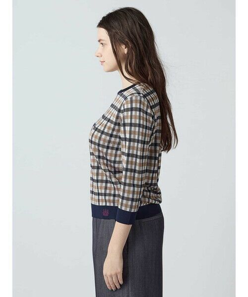 Aquascutum / アクアスキュータム ニット・セーター | クラブチェックニット | 詳細3