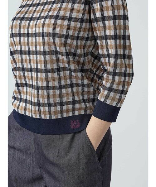 Aquascutum / アクアスキュータム ニット・セーター | クラブチェックニット | 詳細5