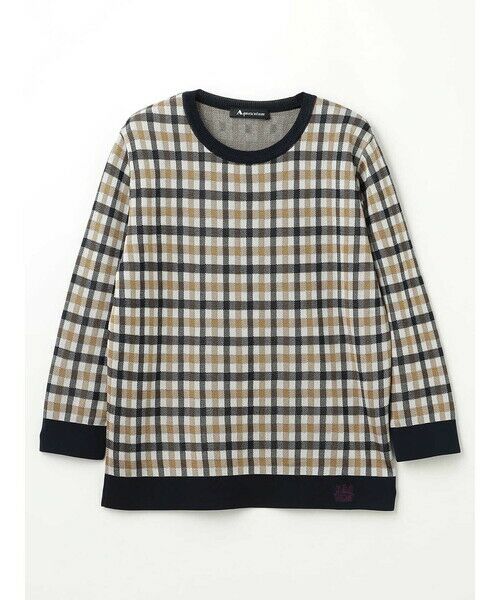 Aquascutum / アクアスキュータム ニット・セーター | クラブチェックニット | 詳細6
