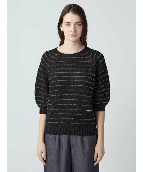 Aquascutum / アクアスキュータム ニット・セーター | パール編みニット | 詳細6