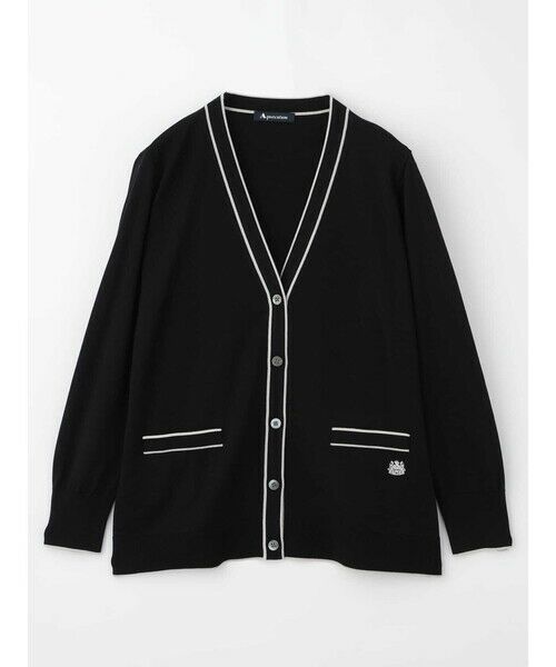 Aquascutum / アクアスキュータム ニット・セーター | 配色ライン カーディガン | 詳細17