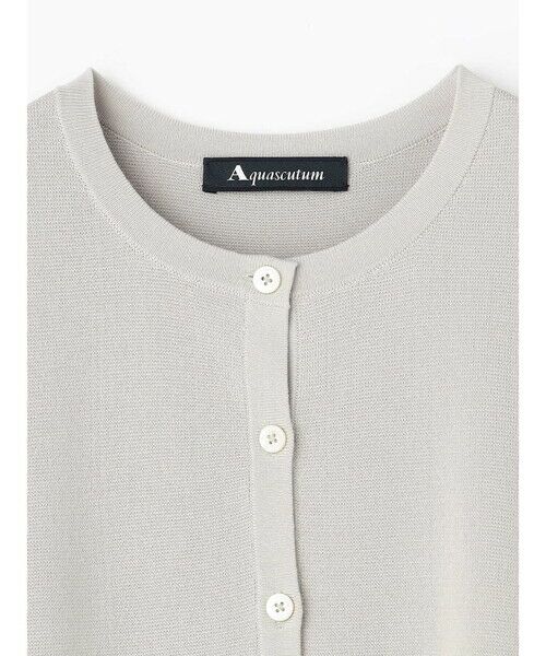 Aquascutum / アクアスキュータム ニット・セーター | 布帛コンビニットドレス | 詳細12