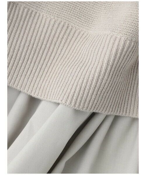 Aquascutum / アクアスキュータム ニット・セーター | 布帛コンビニットドレス | 詳細16