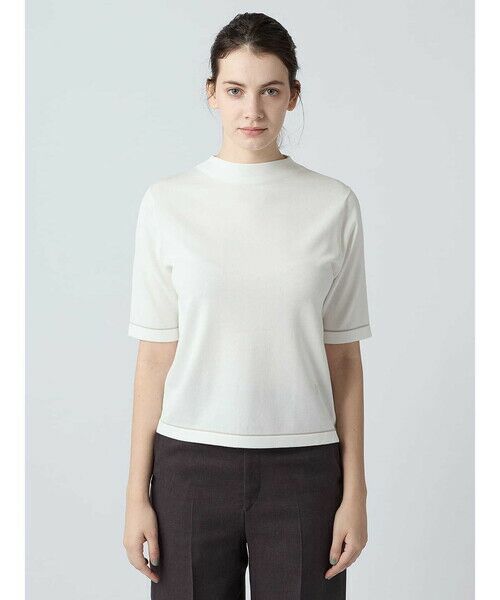 Aquascutum / アクアスキュータム ニット・セーター | 配色ライン ニット | 詳細6