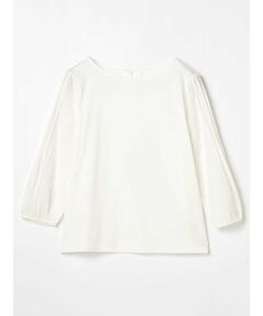 Aquascutum / アクアスキュータム カットソー | ストライプレースコンビ