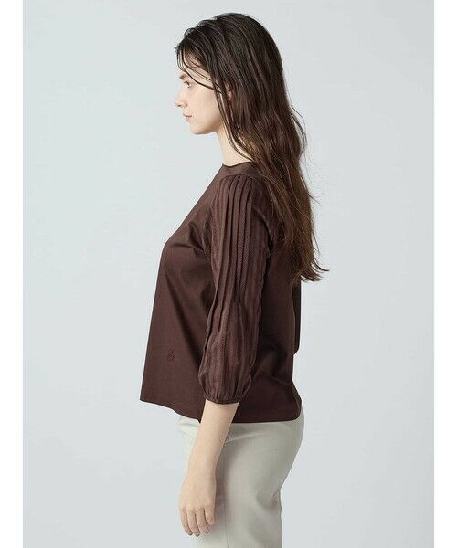 Aquascutum / アクアスキュータム カットソー | ストライプレースコンビ | 詳細3