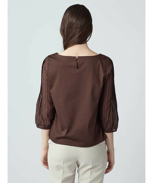 Aquascutum / アクアスキュータム カットソー | ストライプレースコンビ | 詳細4