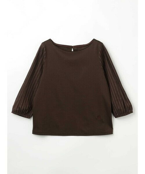 Aquascutum / アクアスキュータム カットソー | ストライプレースコンビ | 詳細6