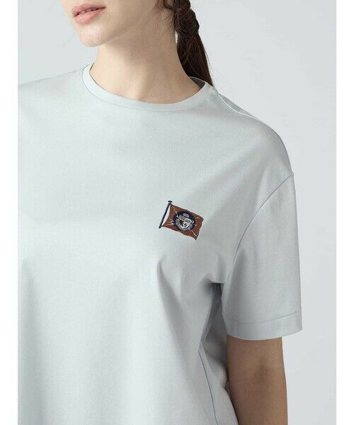 Aquascutum / アクアスキュータム カットソー | フラッグ刺繍スムース | 詳細1