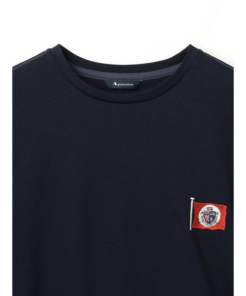 Aquascutum / アクアスキュータム カットソー | フラッグ刺繍スムース | 詳細11