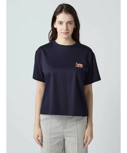 Aquascutum / アクアスキュータム カットソー | フラッグ刺繍スムース | 詳細5