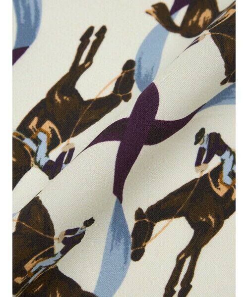 Aquascutum / アクアスキュータム マフラー・ショール・スヌード・ストール | Archive ホースプリントスカーフ | 詳細1