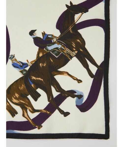 Aquascutum / アクアスキュータム マフラー・ショール・スヌード・ストール | Archive ホースプリントスカーフ | 詳細2