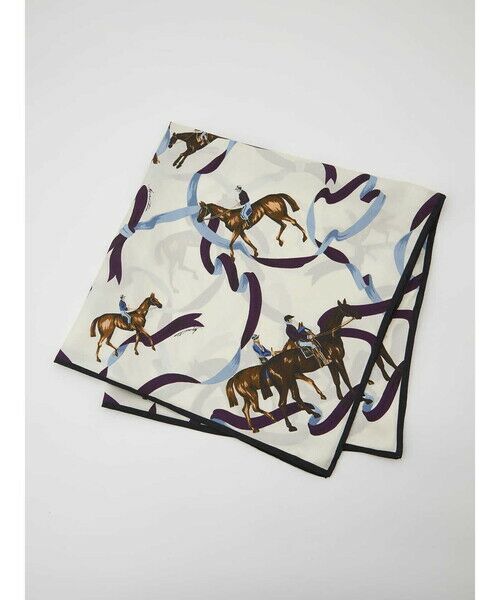 Aquascutum / アクアスキュータム マフラー・ショール・スヌード・ストール | Archive ホースプリントスカーフ | 詳細3