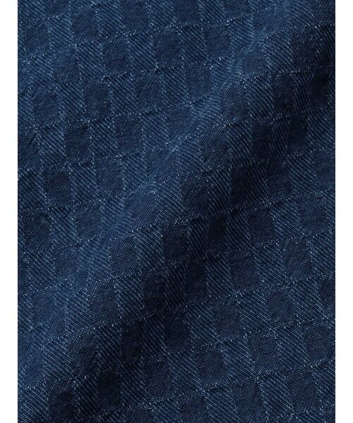 Aquascutum / アクアスキュータム ブルゾン | Club Check Denim Jacquard Jacket | 詳細13