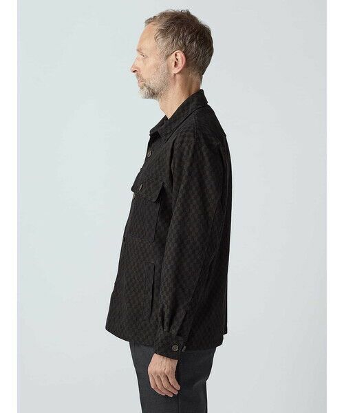 Aquascutum / アクアスキュータム その他アウター | Goat Suede CC Motif  Short Jacket | 詳細3