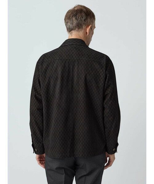 Aquascutum / アクアスキュータム その他アウター | Goat Suede CC Motif  Short Jacket | 詳細4