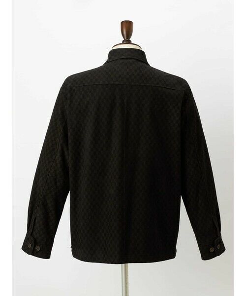 Aquascutum / アクアスキュータム その他アウター | Goat Suede CC Motif  Short Jacket | 詳細7