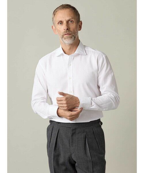 Aquascutum / アクアスキュータム シャツ・ブラウス | 【UK Traditional】Voile Shirt（ﾎﾜｲﾄ）